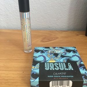 Disney villians Ursula lipgloss and highlighter🌸